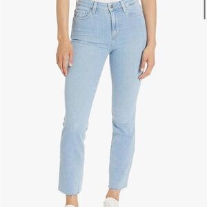 NWT Paige Cindy raw hem jeans size 27